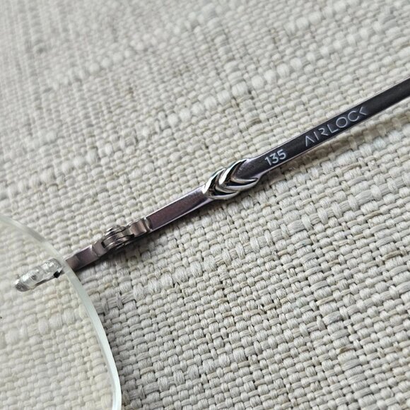 Airlock Eyeglasses Frame RImless Eyewear Glasses FOREVER 51[]18 135 - Picture 10 of 11